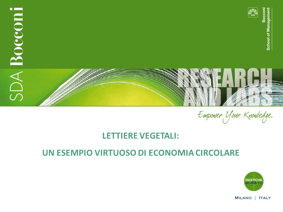 Lettiere vegetali ed economia circolare: uno studio dell’Università Bocconi (VIDEO)