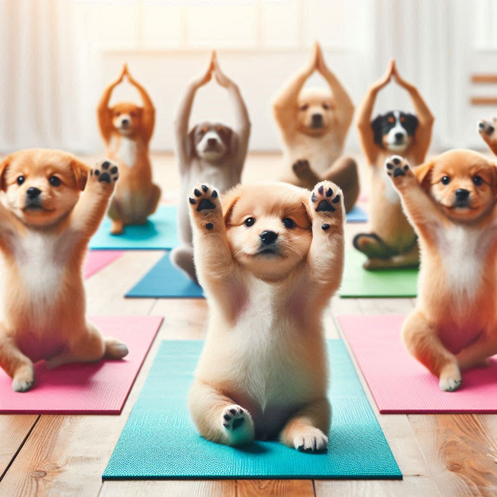 IL PUPPY YOGA È ILLEGALE